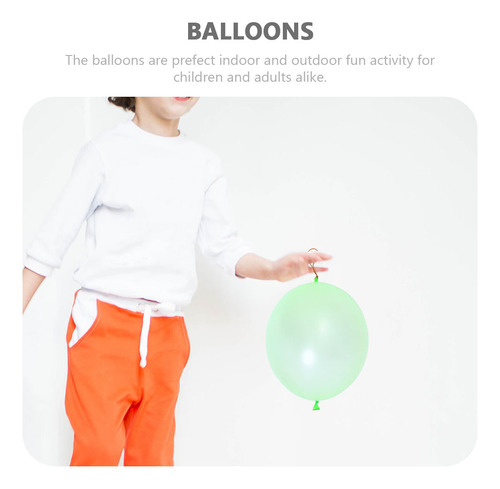 50 Piezas De Globos De Látex Para Perforar Globos De Boxeo,