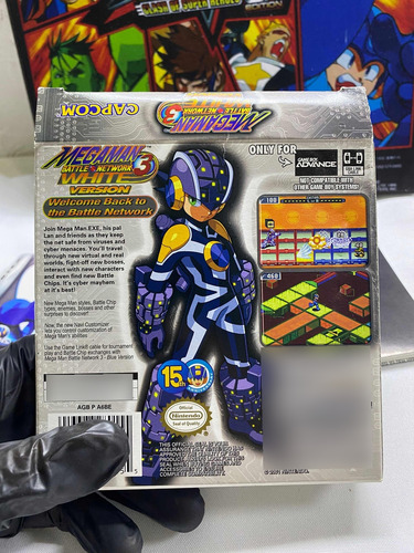 Megaman Battle Network 3 White Gameboy Advance (Usado)