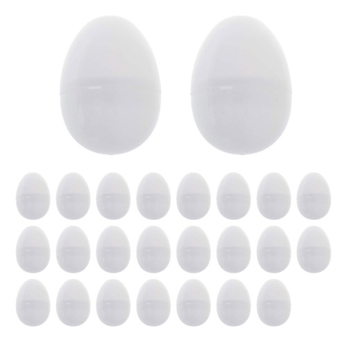 Huevos De Pascua Blancos Para Decorar, Pintar A 25 Piezas