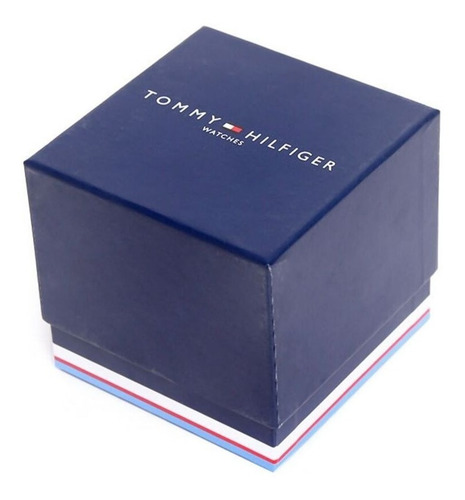 Imagen 4 de 4 de Reloj Tommy Hilfiger Todo Negro De Acero Empavonado 1791714