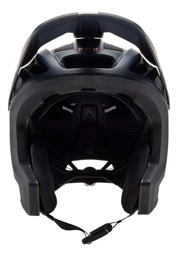 Casco Fox Dropframe Le Zebra Enduro Trail Bicicleta All Mountain Color Azul Lunar Talla L 59-63cm