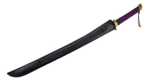Espada Katana Amenoma Kageuta Genshin Impact Roxa