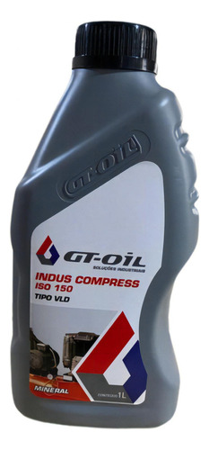 Óleo Lubrificante De Compressor Iso 150 Gt Oil 1l