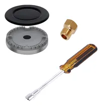 Comprar Hornalla Quemador Cocina Supergas Base + Tapa + Oido + Llave