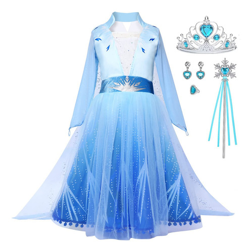Luzlen - Disfraz De Princesa Para Ninas De 3 A 12 Anos, Fies