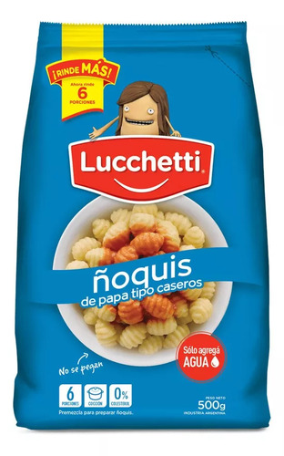 Premezcla Para Ñoquis Lucchetti X 500g