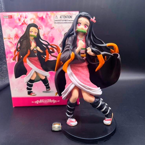 Figura Nezuko Demon Slayer Kamado Kimetsu No Yaiba 24cm