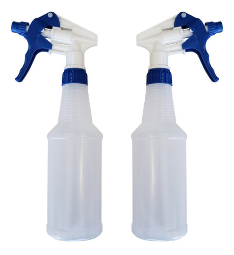 2 Borrifadores Spray 500ml P/ Álcool E Limpeza Profissional