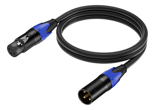 Toyayayo Cable De Microfono Equilibrado Xlr Estandar Macho A