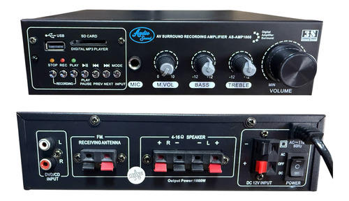 Amplificador Ambiental Audio Sound Grabación Interna