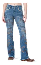 Comprar Calça Country Feminina Zenz Western Jeans 1883 Cavalos