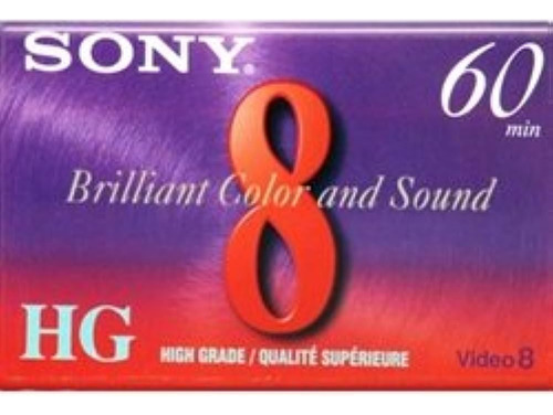 Sony P6-60hg 60 Minute High Grade 8mm Tape