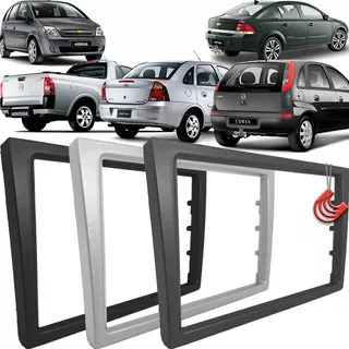 Moldura De Painel 2 Din Multimidia Dvd Mp5 Vectra Corsa Meriva Montana Escolher A Cor No Anúncio