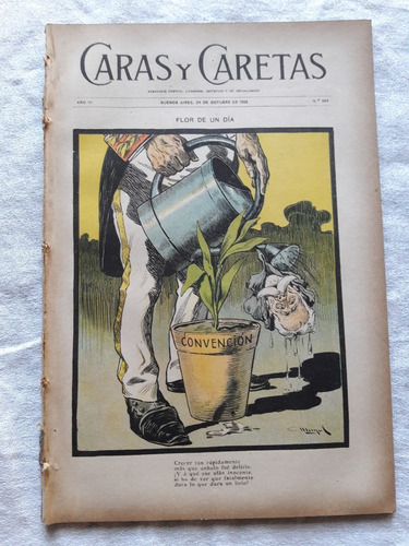 Revista Caras Y Caretas Nº 264 1903 Premio Nacional - Tiro