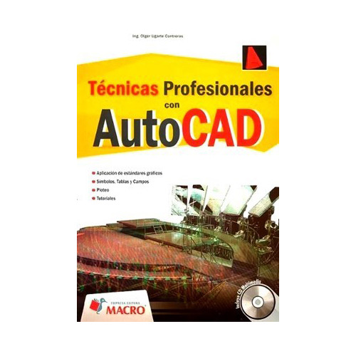 Tecnicas Profesionales Con Autocad 2012 C/cd - Macro - #d