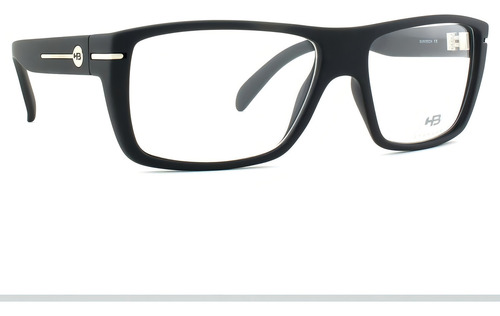 Armação Óculos De Grau Hb 93023 Polytech / Matte Black Demo