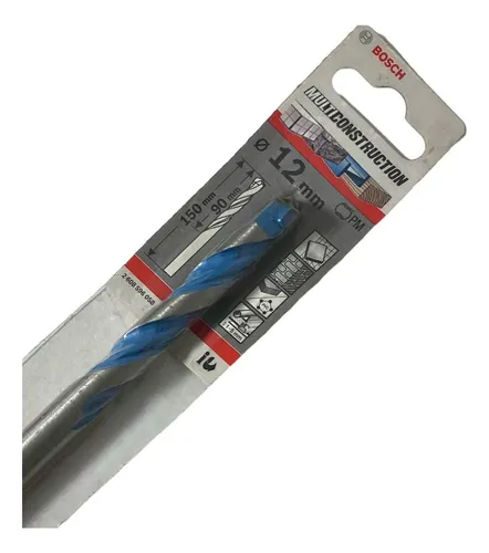 Broca Multiconstruction Ø12mm X 150mm Bosch