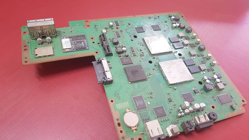 Placa Mãe Ps3 Phat - Defeito - No Estado - Retirada De Peças (Usado)