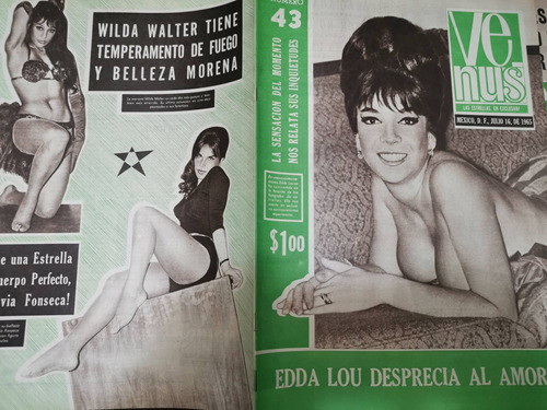 Revista Venus Años 65 Eda Lou