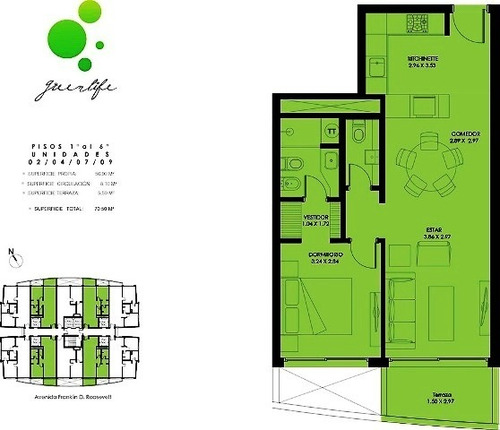 Departamento En Venta En Roosevelt