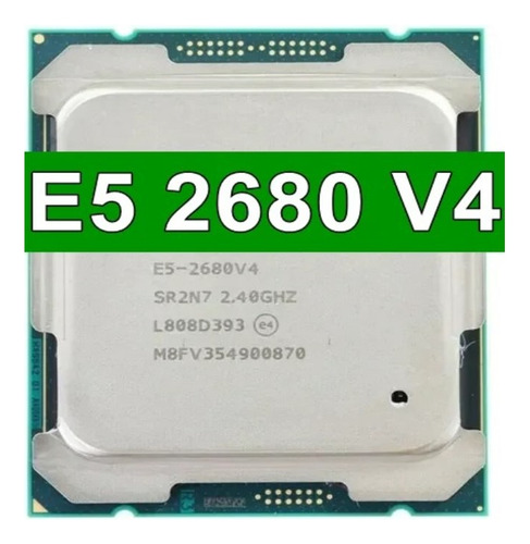 Processador Xeon E5 2680 V4 (i9 9900k) 8/16 - Pronta Entrega