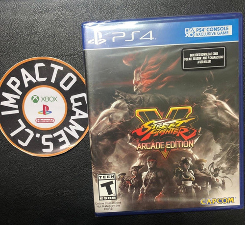 Street Fighter V Ps4 Arcade Edition ( Sellado ) Envío Grati