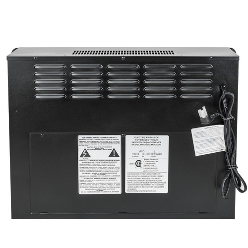 Inserto Chimenea Calefactor Electrico Control Remoto 33 PuLG