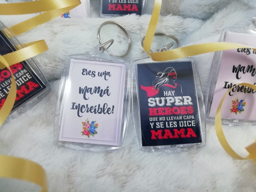 Lapicera Y Llavero Para Mamá