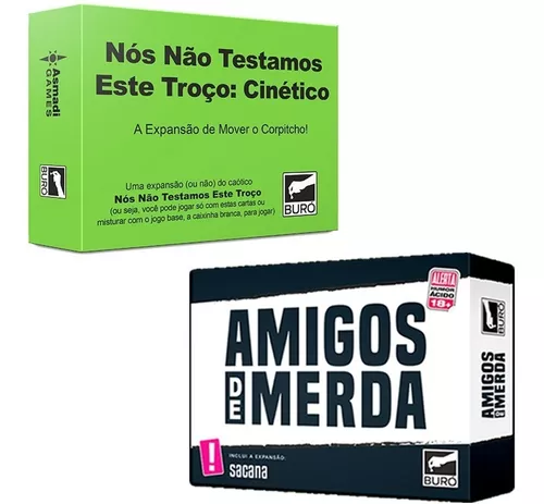 3 Jogos Humor Amigos de Merda + Nós Não Testamos Este Troço + Foi