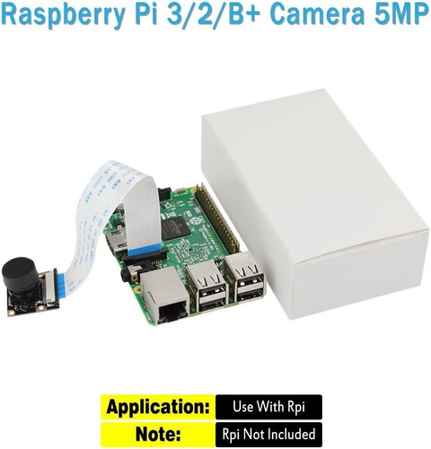 Keyestudio Para Cámara Raspberry Pi, Lente De Ojo De Pez Gra