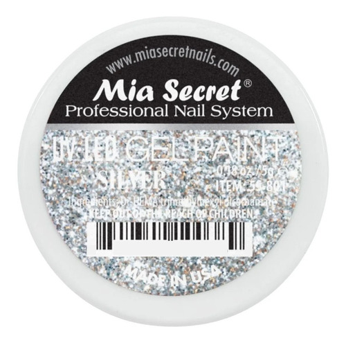 Gel Paint Uv Led Mia Secret 5 G Silver