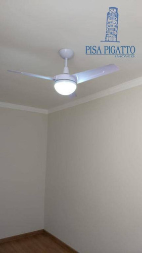 Apartamento À Venda, 49 M² Por R$ 210.000,00 - Vila Monte Alegre V - Paulínia/sp - Ap1021