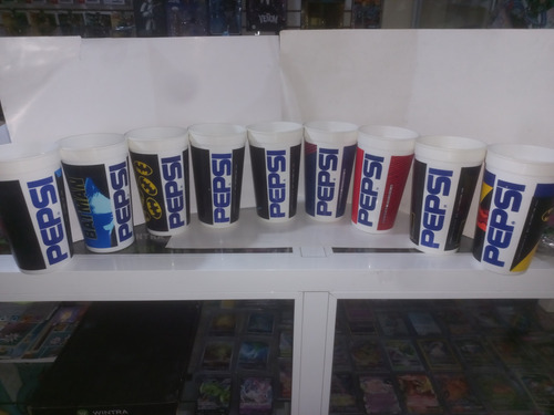 Promocionales Pepsi Vasos Batman Vintage 1989