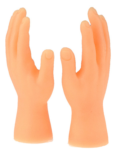 10 Divertidas Marionetas De Mano Naranjas, 2 Unidades, Minid