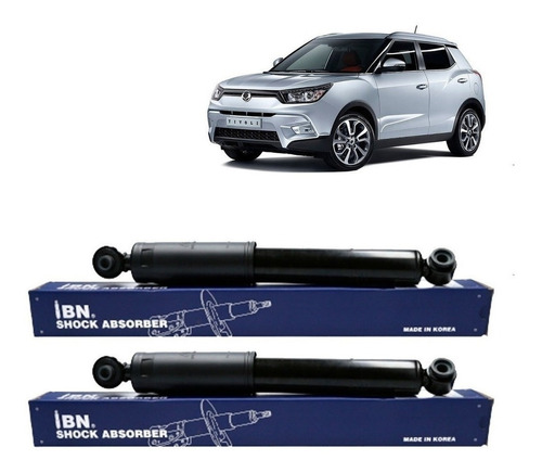 Par Amortiguadores Traseros Para Ssangyong Tivoli 2015 2019