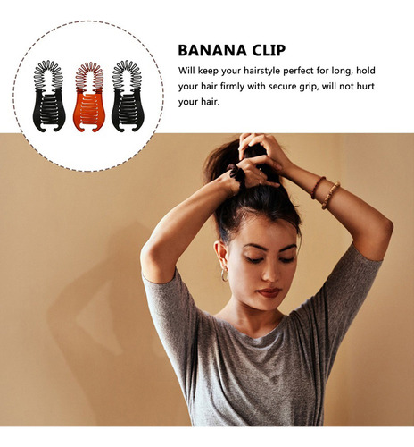 Wh Broches Para Mujer Con Forma Cola Caballo Con Clip Ver