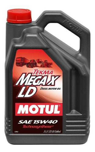 Aceite Para Camión Motul 15w40 Tekma Mega X Ld 5 Lts