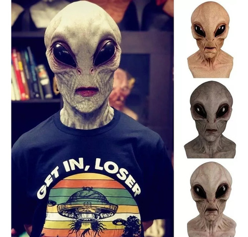 Máscara De Látex De Cabeza Completa For Halloween, Disfraz