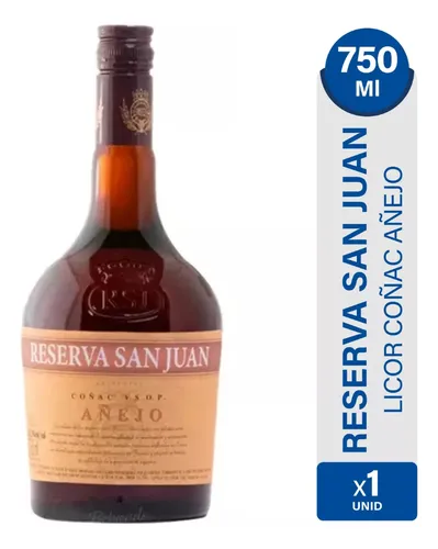Coñac Reserva San Juan 750ml Cognac Añejo