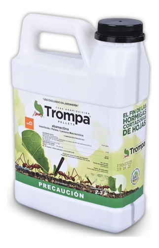 Veneno Cebo Mata Hormigas Arrieras Pellets Trompa 2.3kg 5 Lb