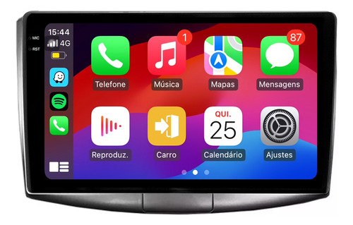Central Multimidia Passat 07/14 9p Android 2gb 64gb Carplay