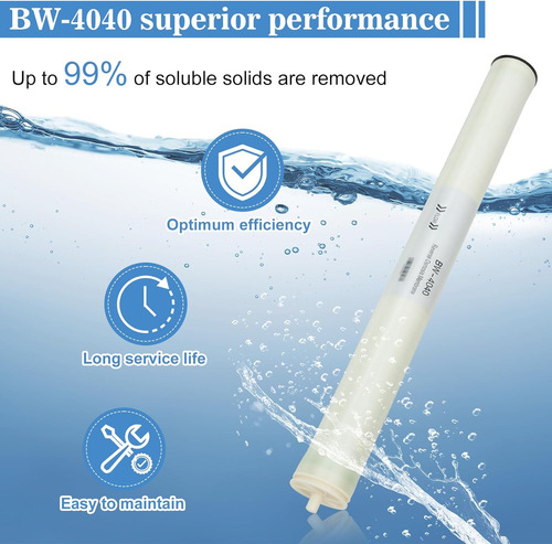 Bw-4040 Membrana De Ósmosis Inversa