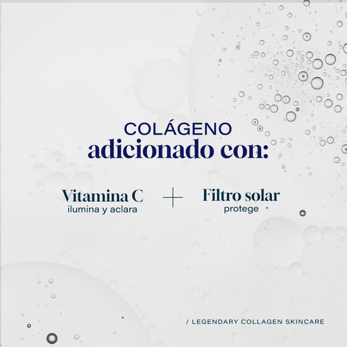 Imagen 3 de 7 de Crema Aclarante Facial 60ml Vitamina C Colageno Filtro Solar