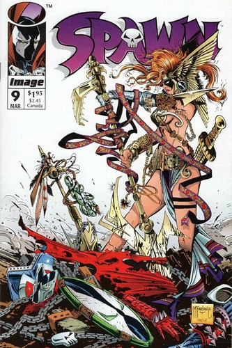 Spawn #9 1993 Primera Aparicion Angela Image Comics (Usado)