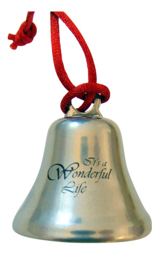 It's A Wonderful Life - Adorno De Navidad Con Cinta En Caja 