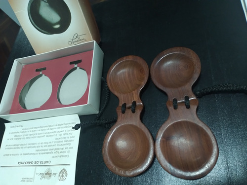 Castañuelas Profesionales Españolas Nro. 5 Madera Palo Rosa (Usado)