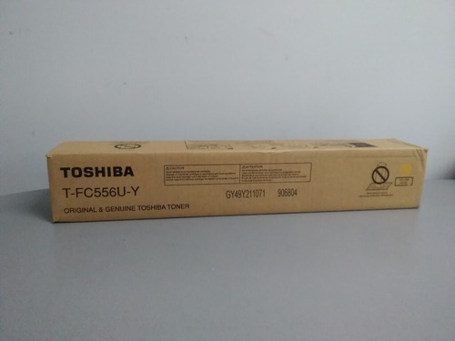Toshiba T-fc556u-y Yellow Toner Cartridge For 5506act, 5 Cch