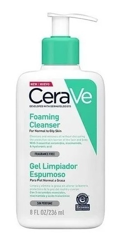 Cerave - Gel Limpiador Espumoso 236ml