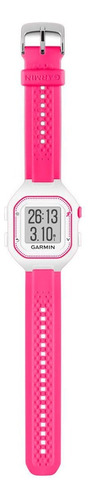Relógio Esportivo Garmin Forerunner 25 Branco E Rosa Com G