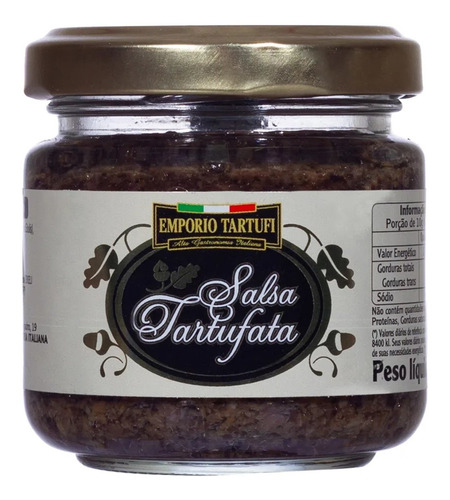 Salsa Tartufata Emporio Tartufi 80g Frasco Unidade 80g